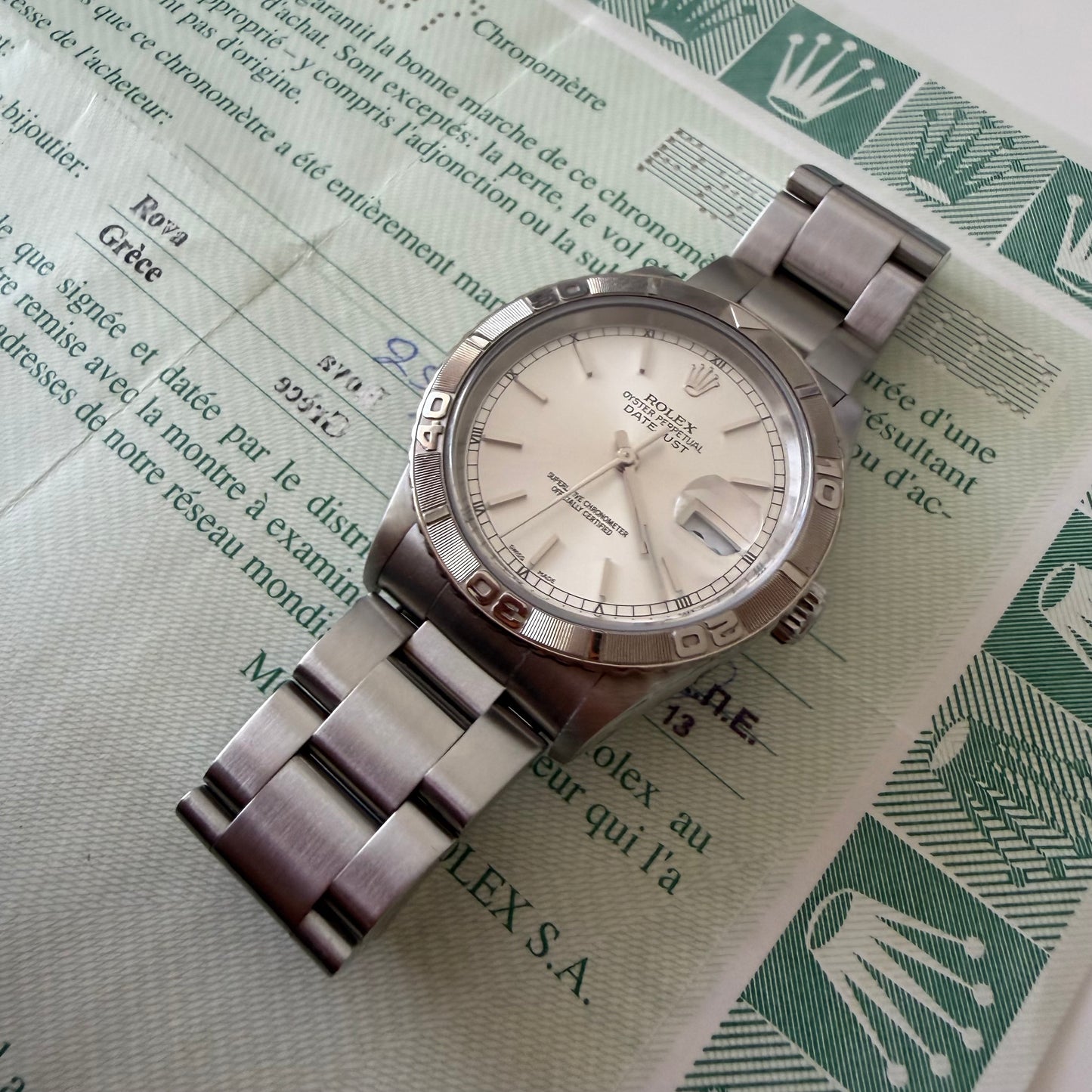 Rolex turn o graph 16264