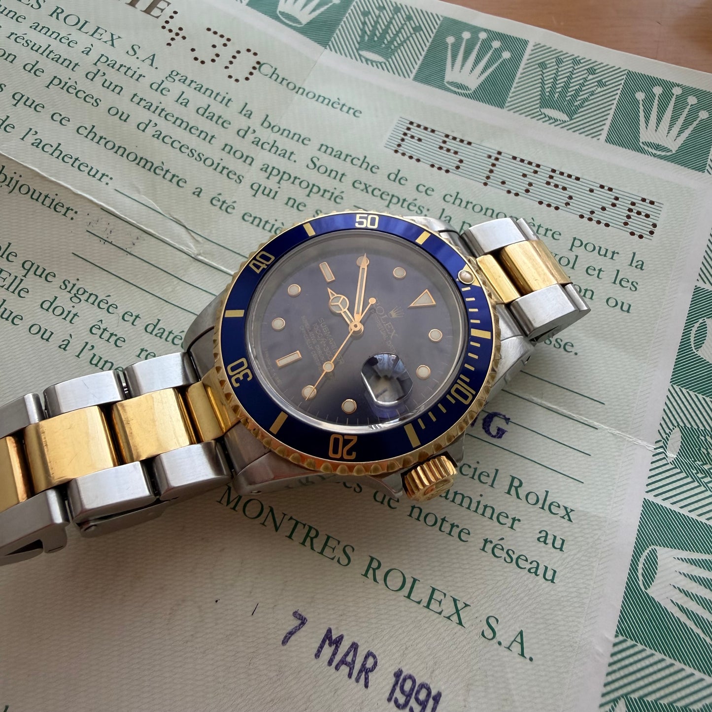 Rolex submariner 16613
