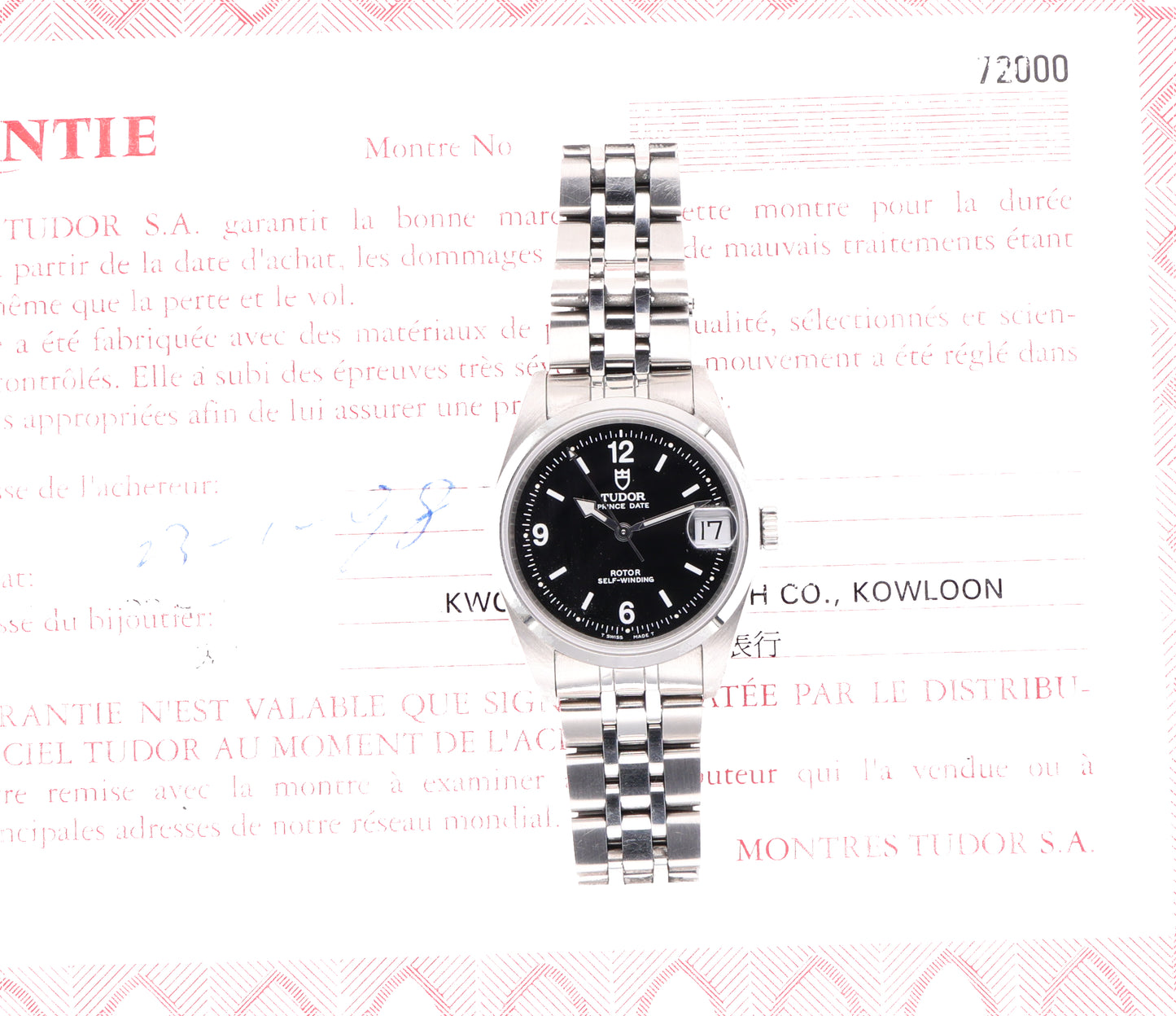 Tudor Date 72000