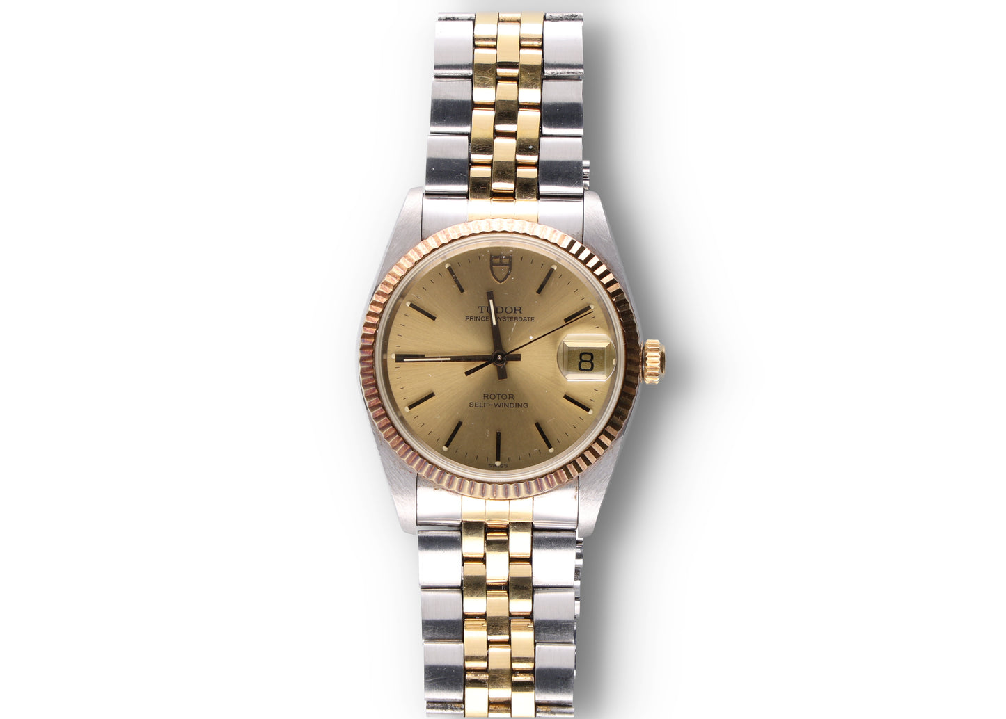 Tudor Prince Date 74033 Gold dial