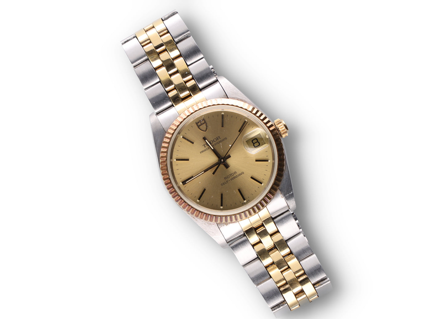Tudor Prince Date 74033 Gold dial