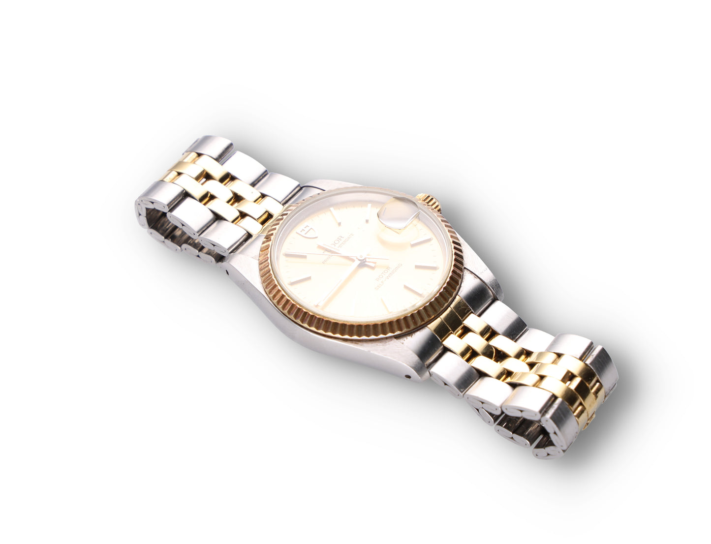 Tudor Prince Date 74033 Gold dial