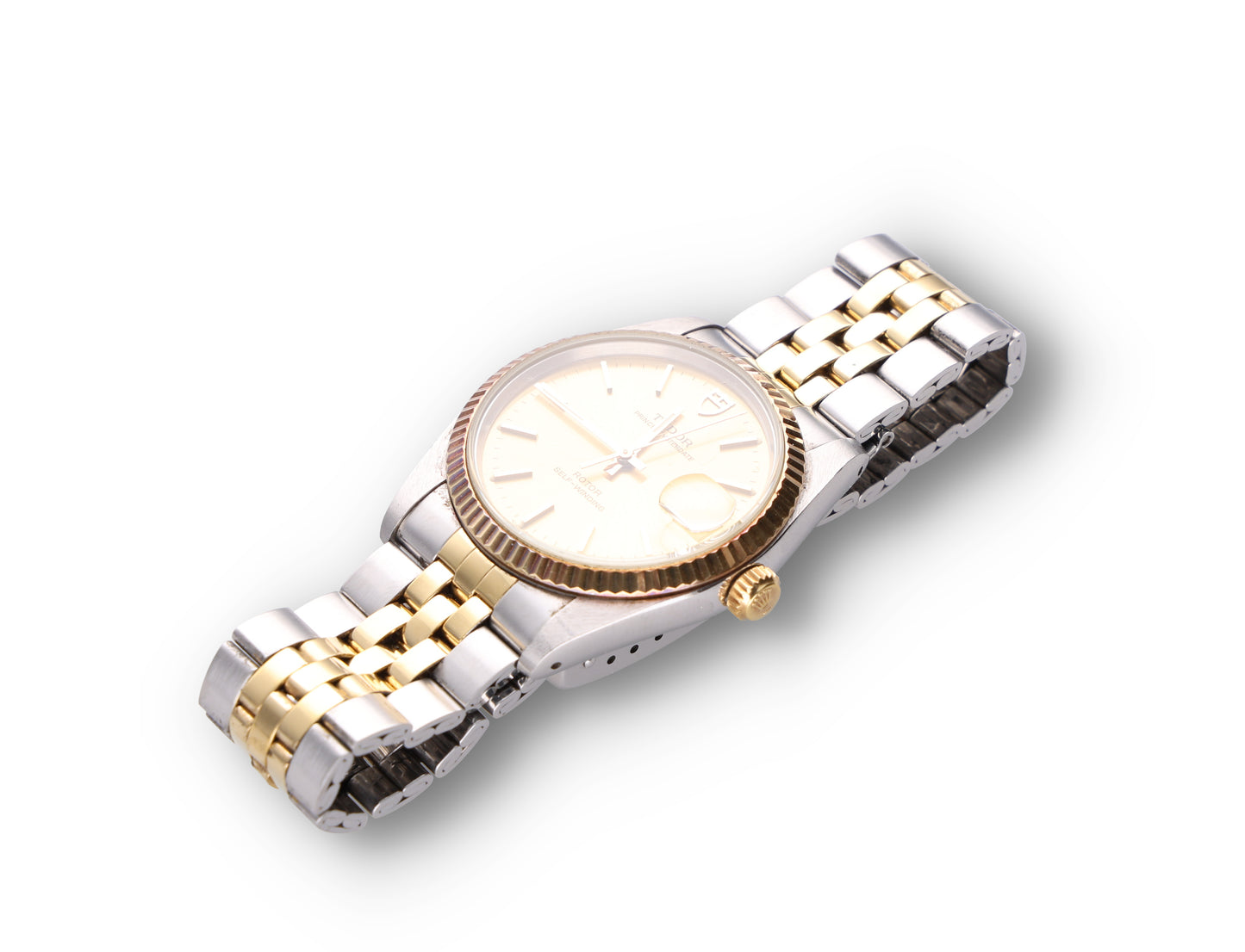Tudor Prince Date 74033 Gold dial