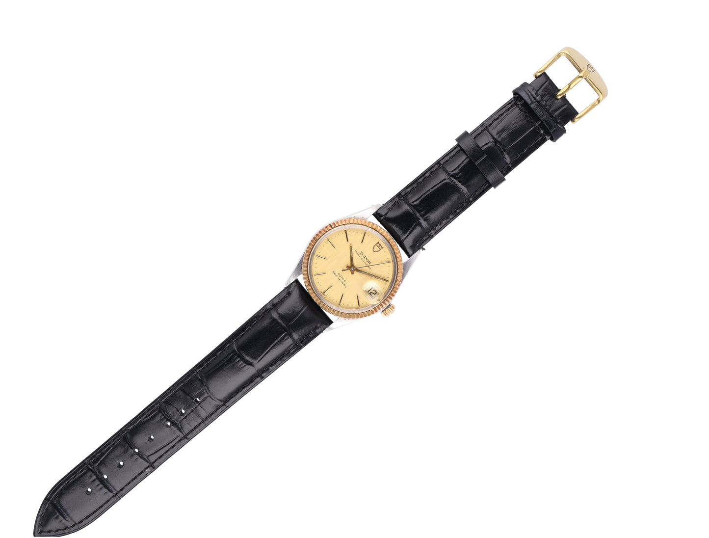 Tudor date 74033 leather