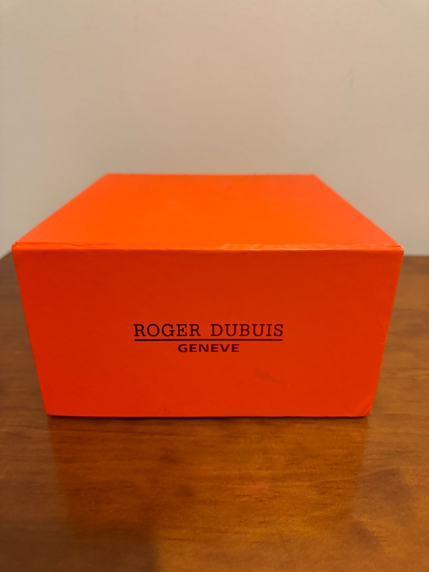 Roger Dubois wood box