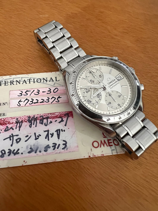 Omega speedmaster automatic 3513-30 white