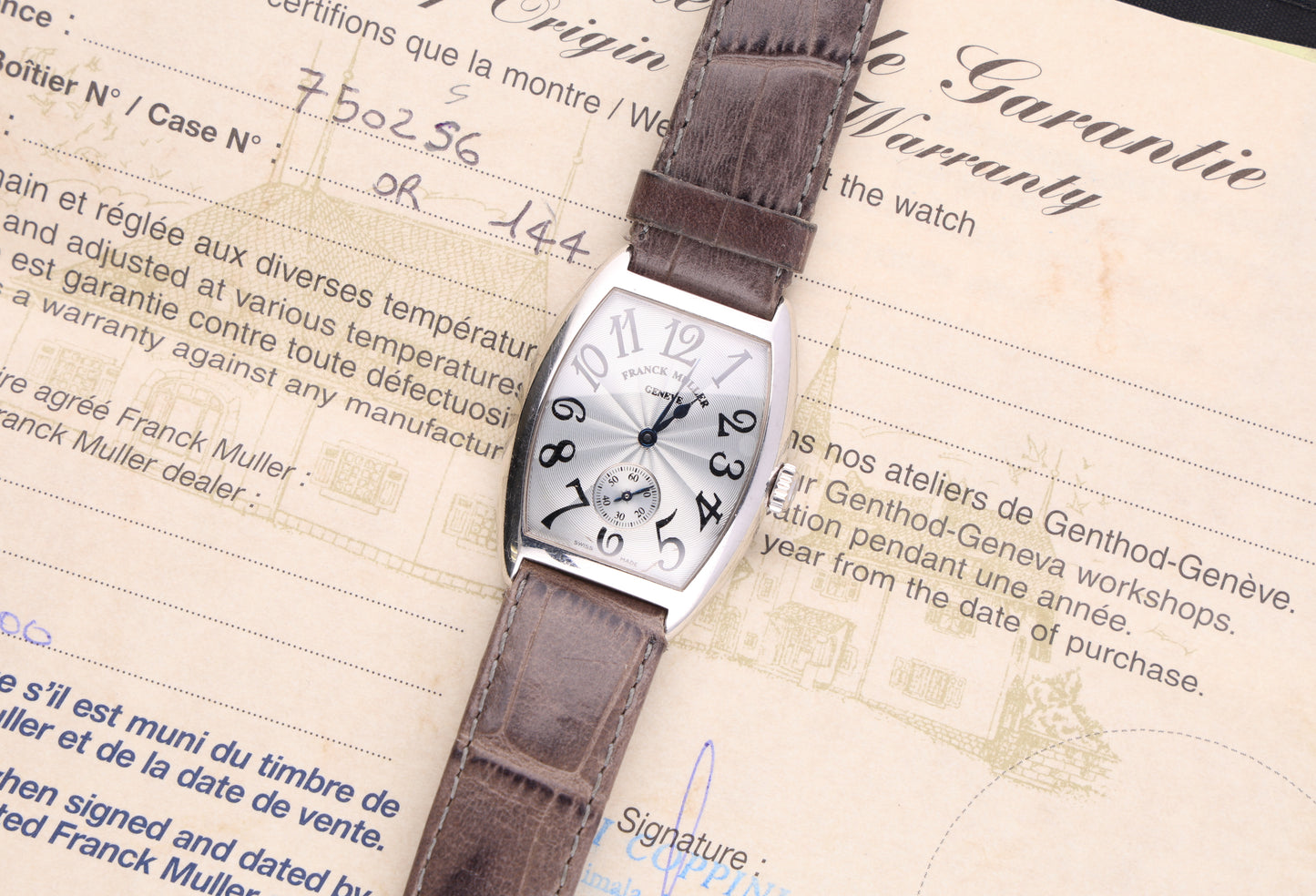 Frank Muller Gold