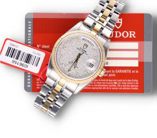 Tudor 76213 36mm diamanti