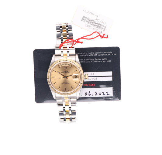 Tudor daydate 76213 new card 2022