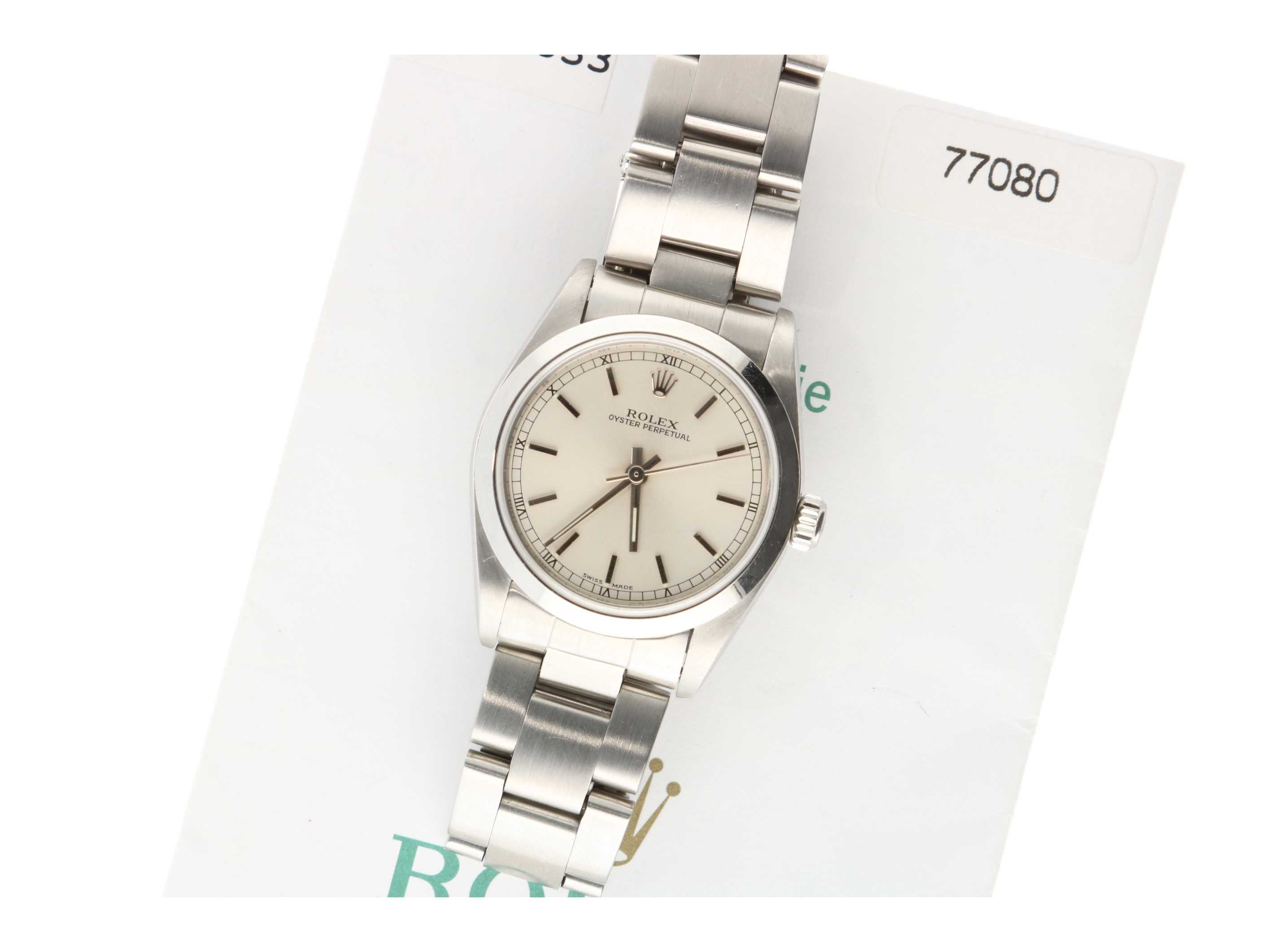 Rolex 77080 Oysterperpetual Extratime