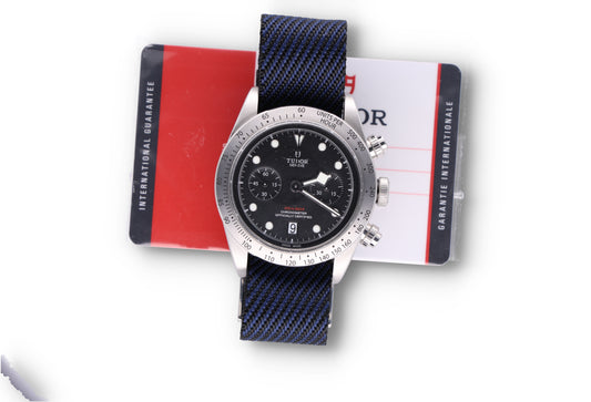 Tudor 79350 chrono card