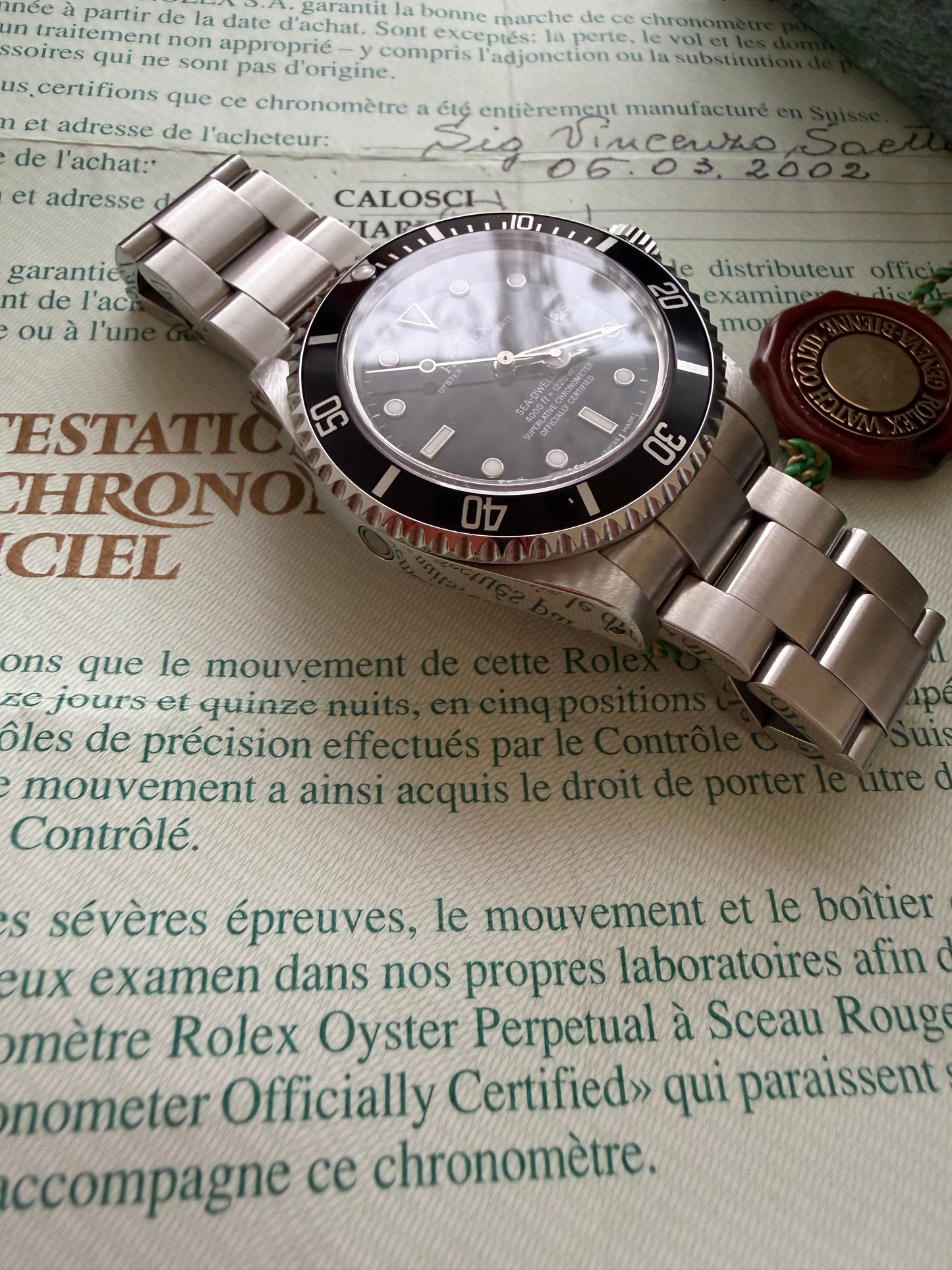 Rolex Sea-Dweller 16600