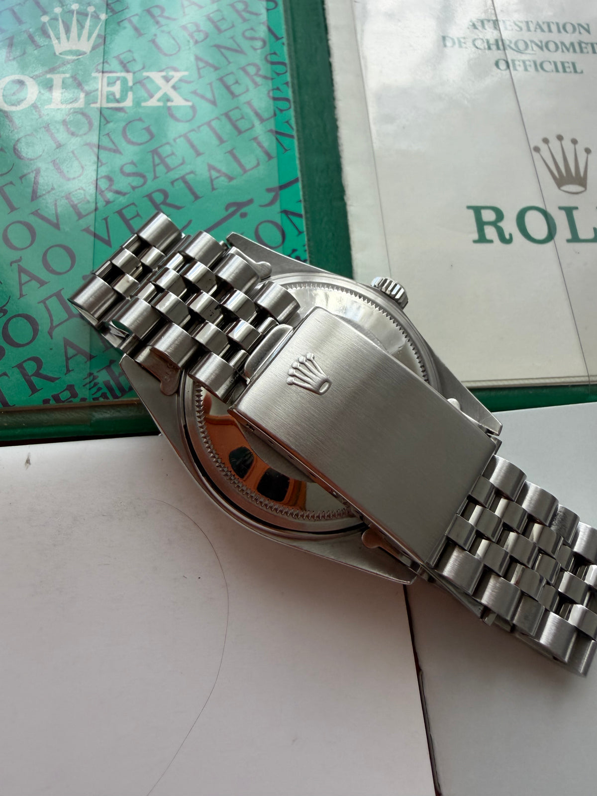 Rolex datejust 16014 quick set