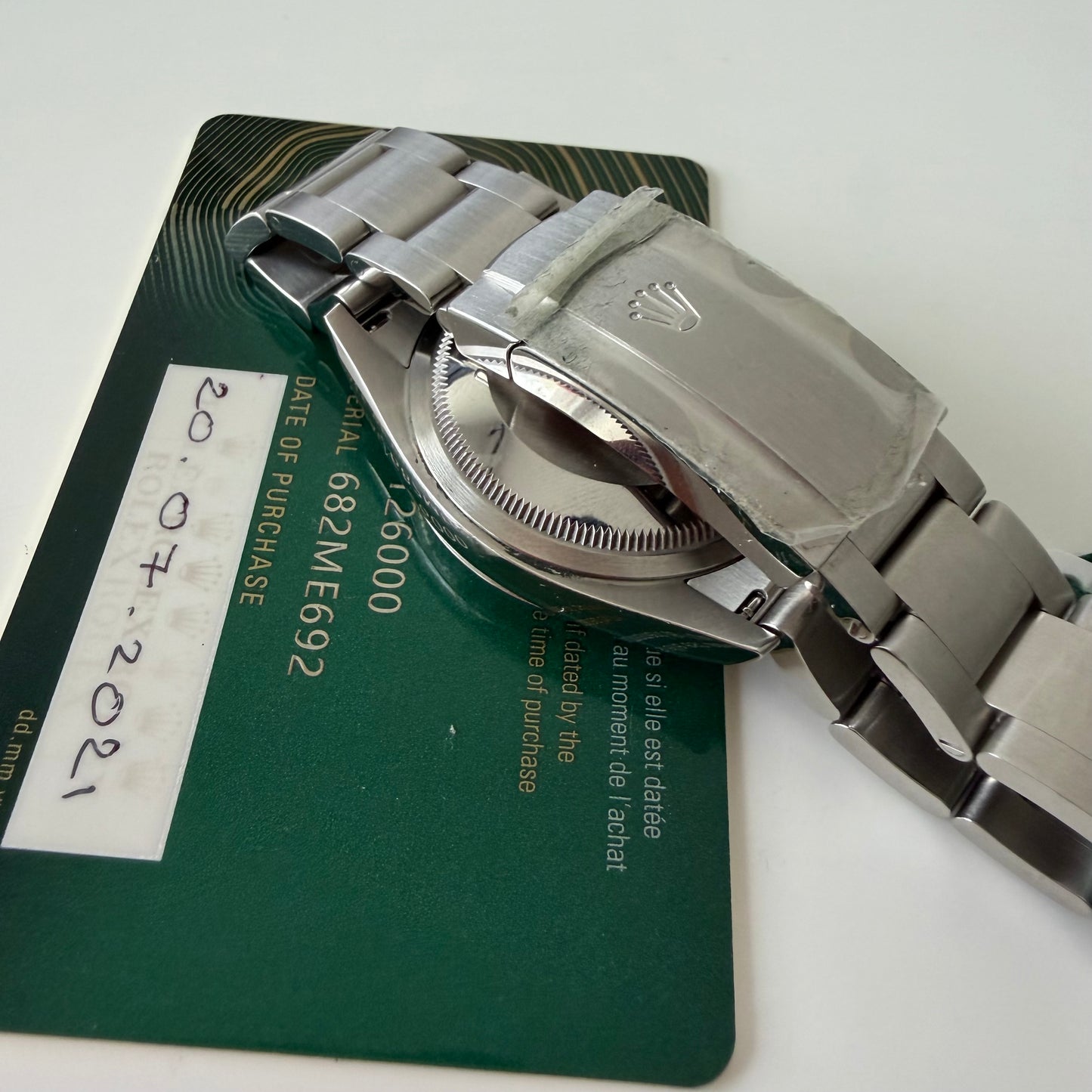 Rolex 126000 green 2021