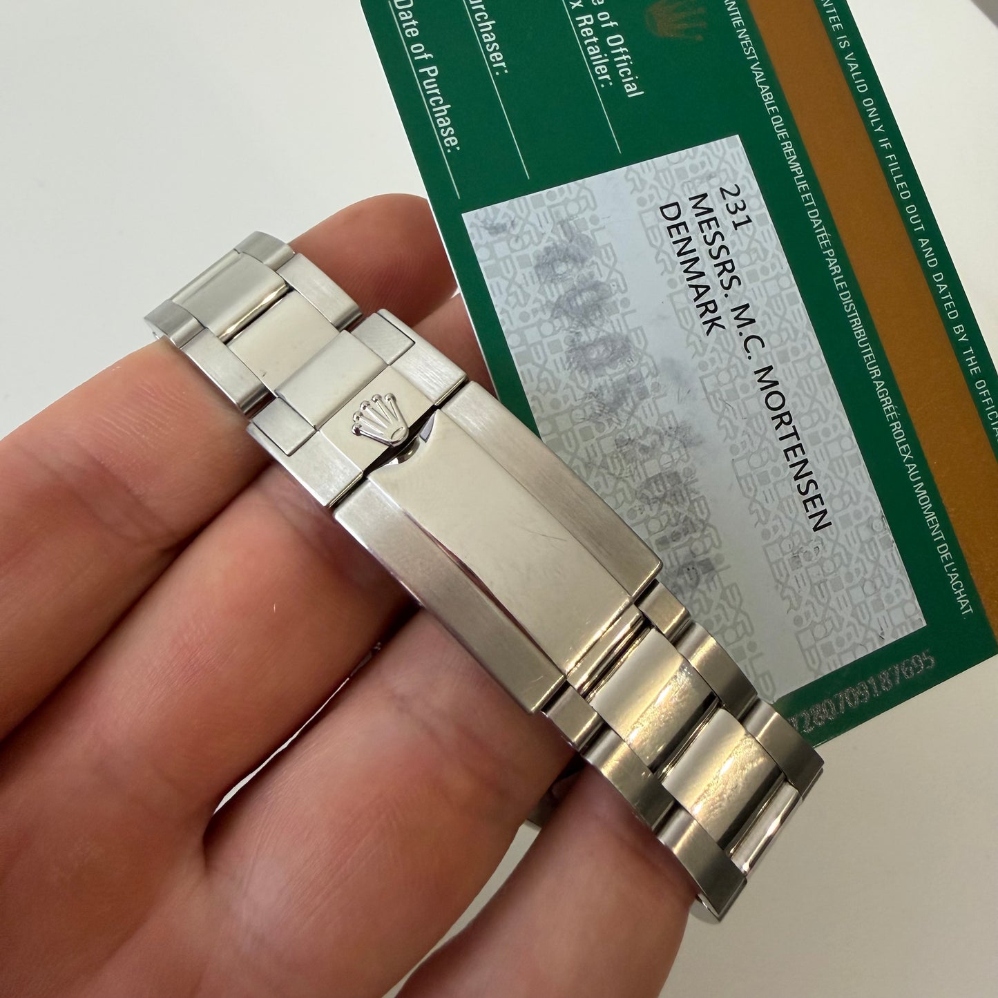 Rolex 116520 DAYTONA aph shiny buckle