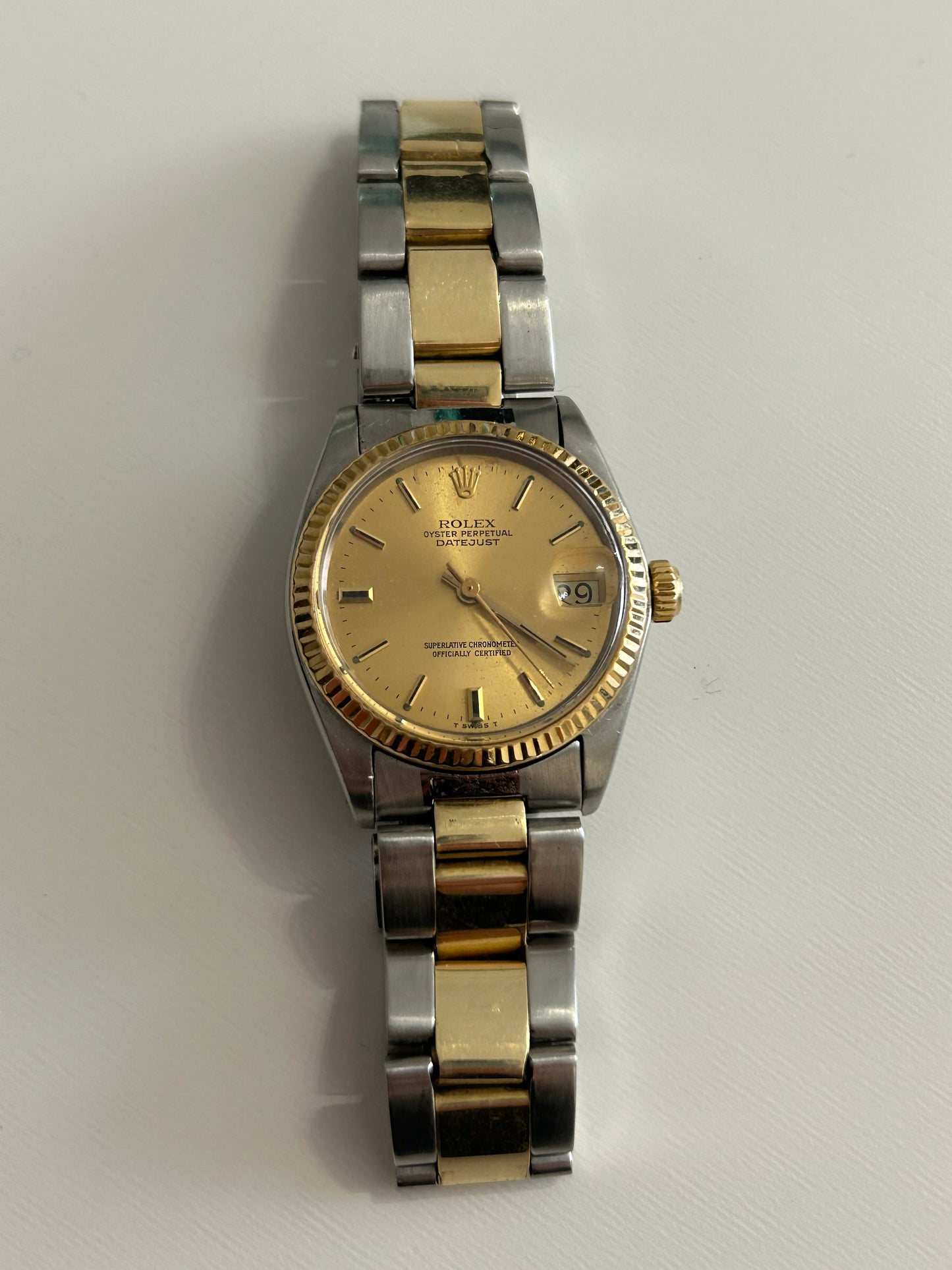 Rolex Datejust 31 mm plastica