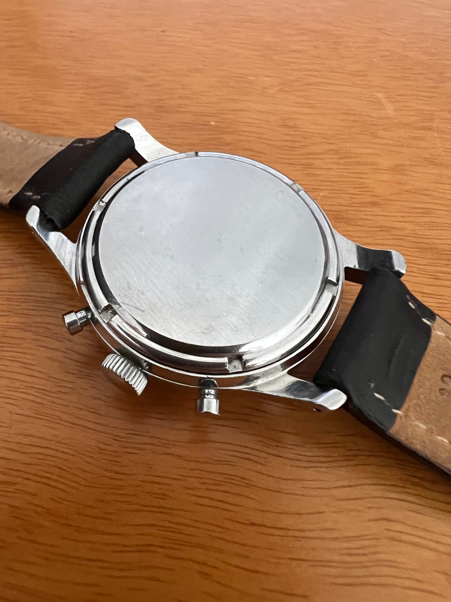 HEUER Big Eyes Jumbo 1950 Valjoux 37.5mm
