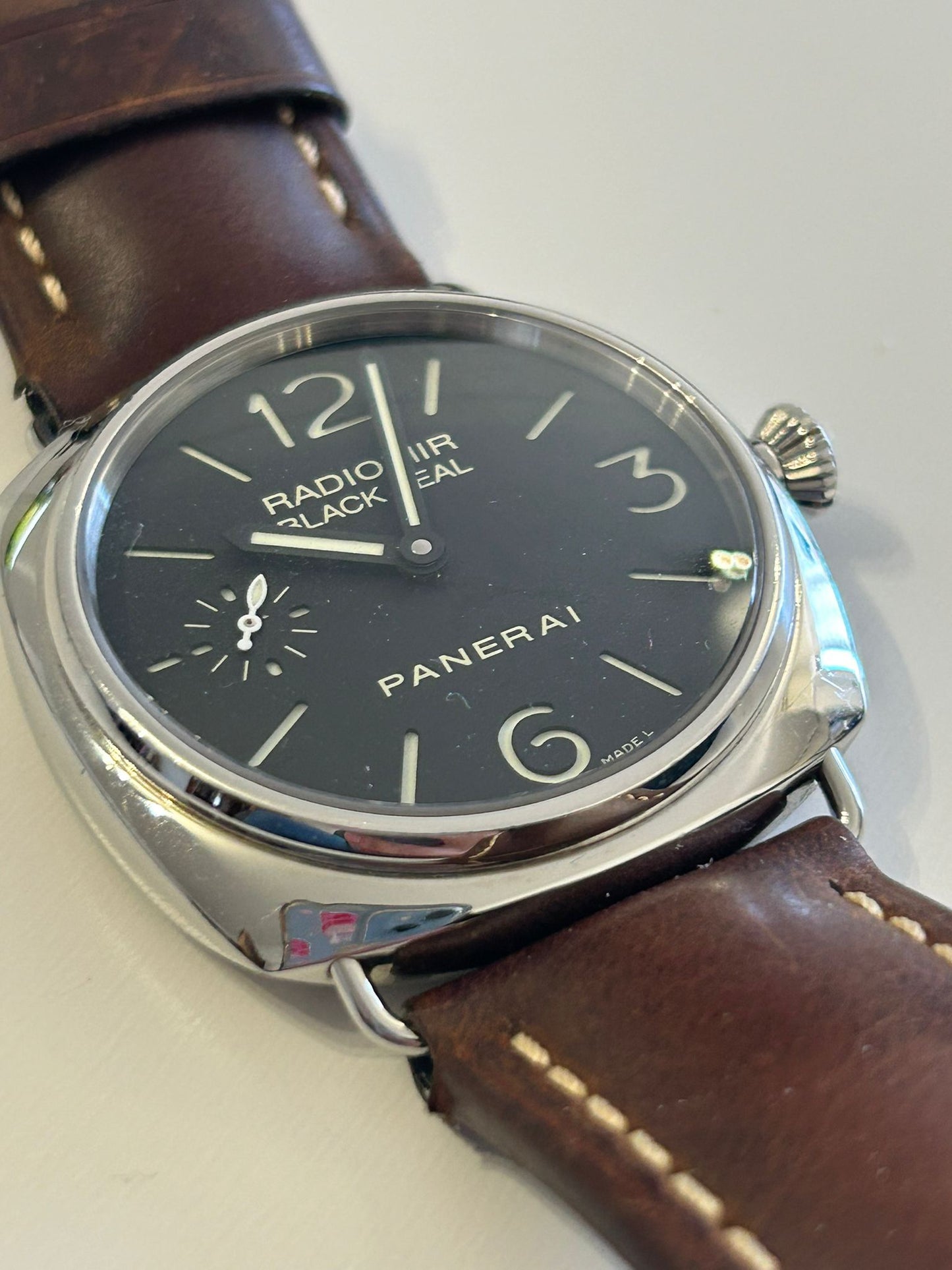 Panerai radiomir open back