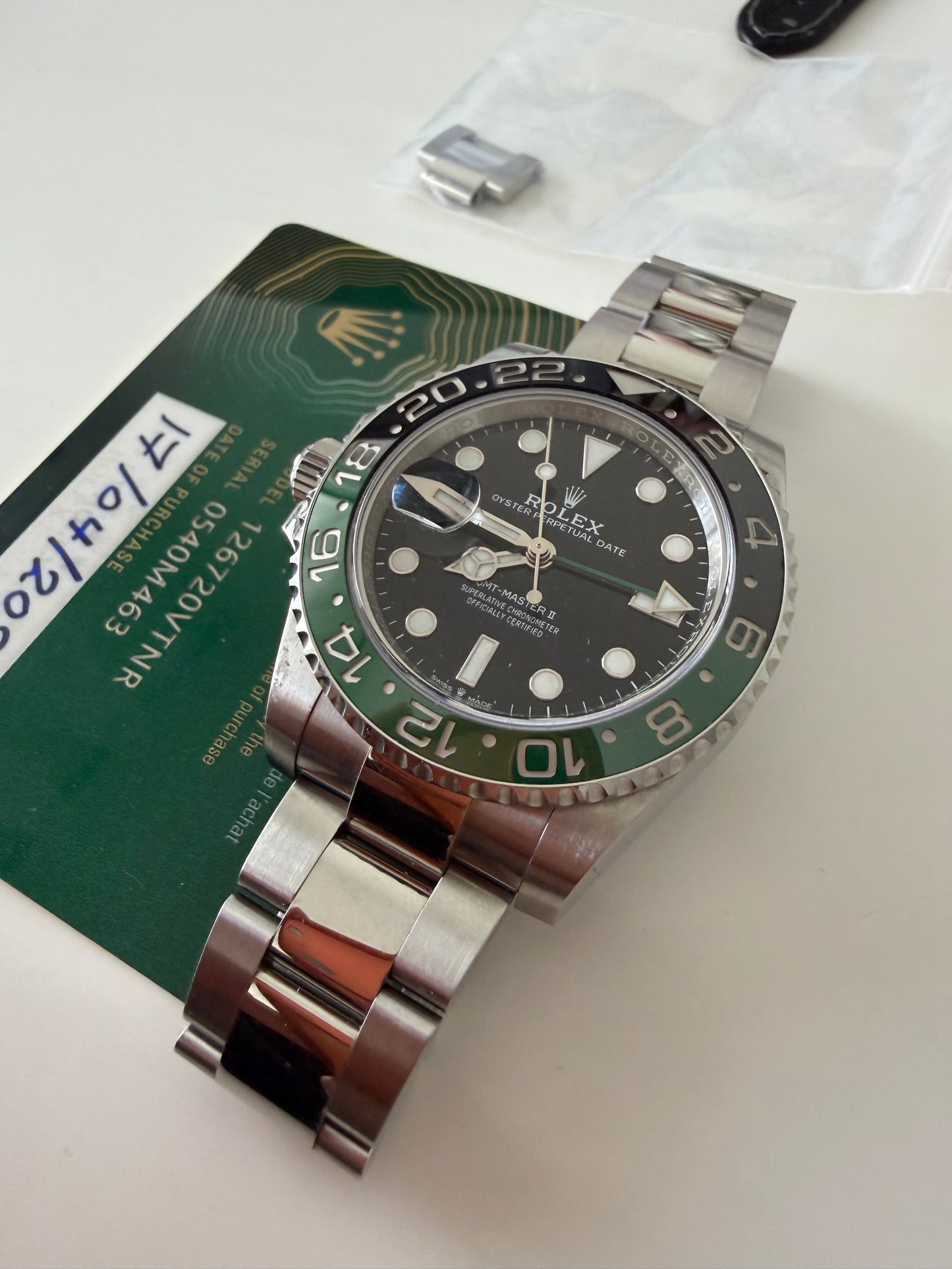 Rolex 126720 oyster sprite
