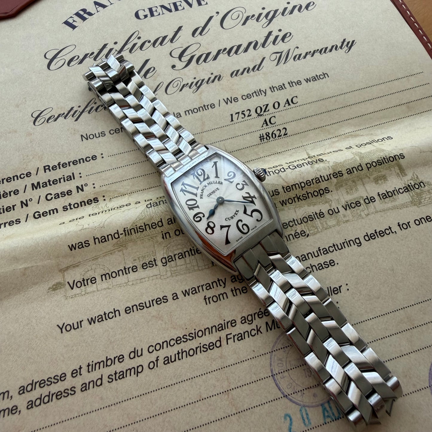 Frank Muller 1752 qz
