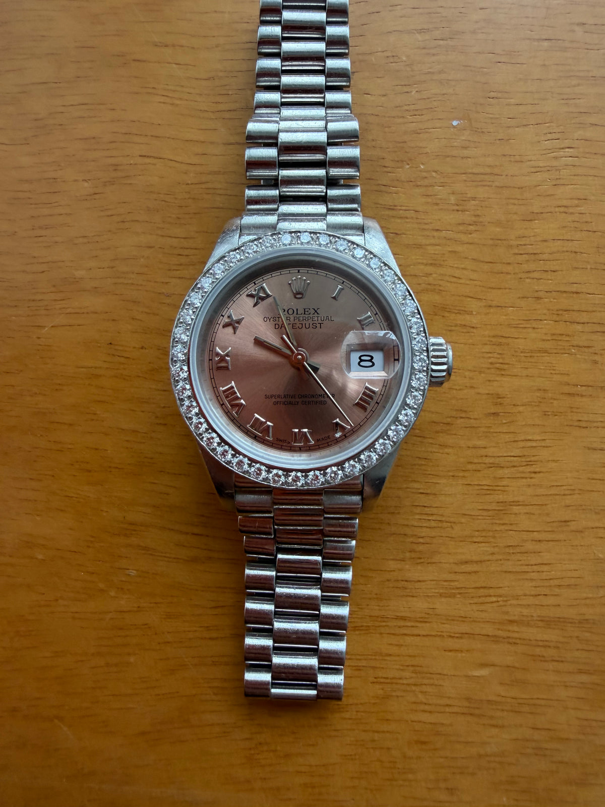 Rolex DATEJUST 69136 platino