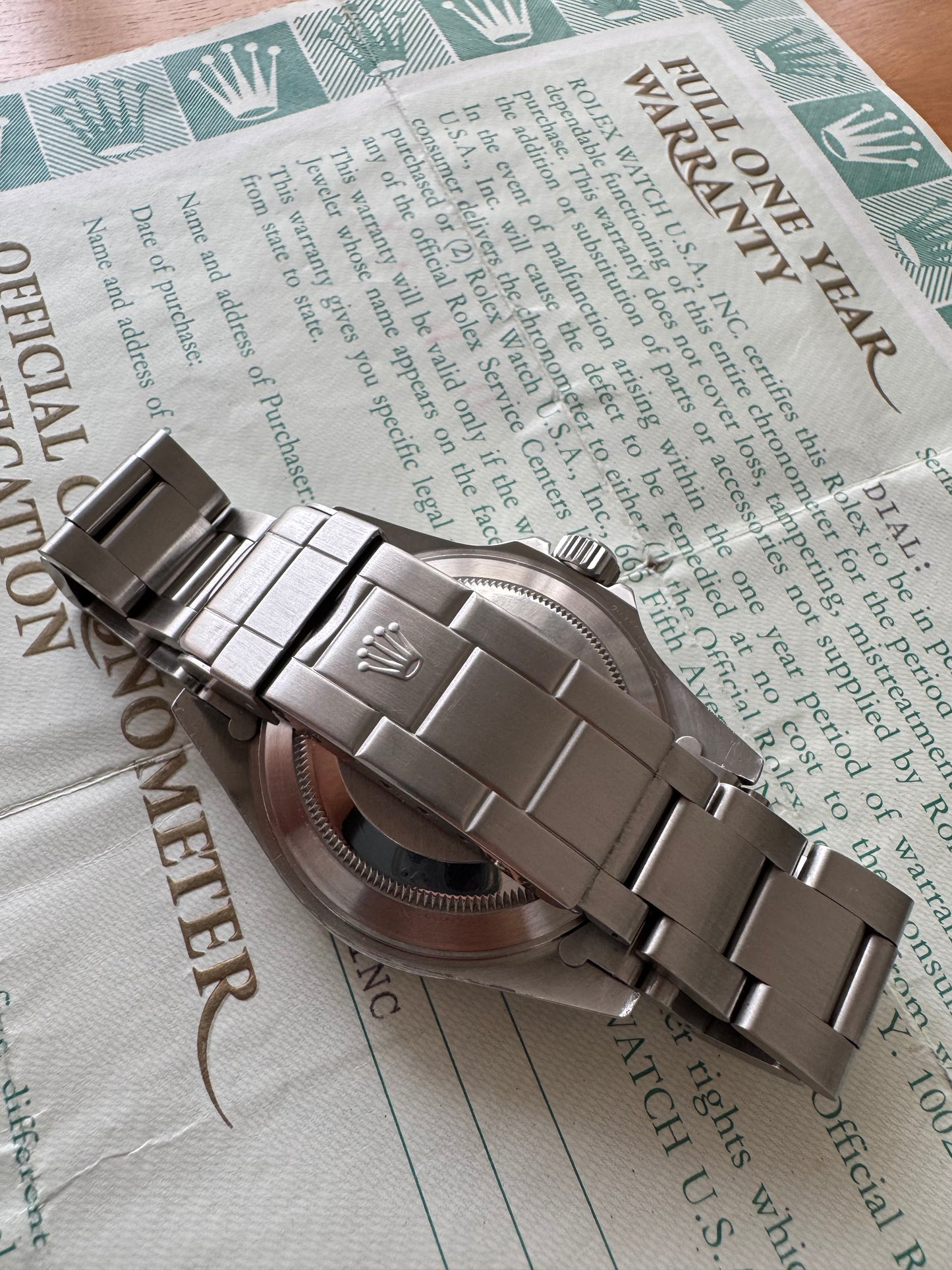 Rolex Submariner 16610 seriale N