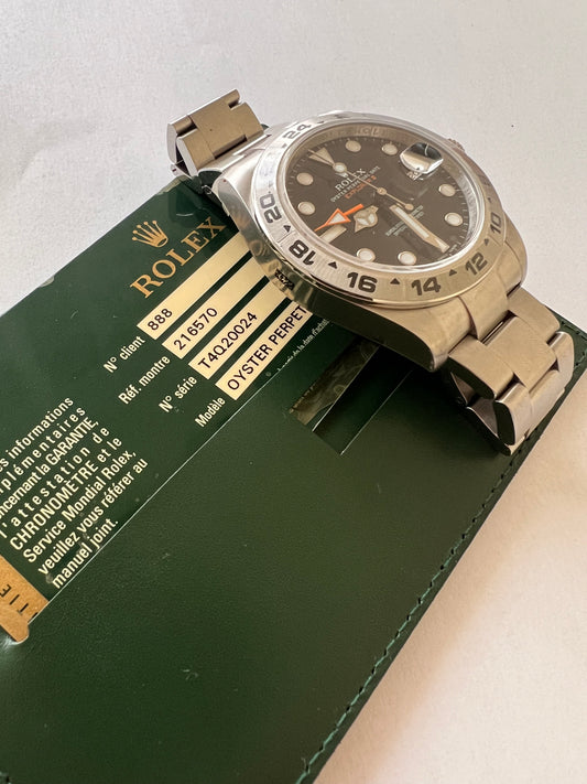 Rolex Explorer II 214570 stickers full set