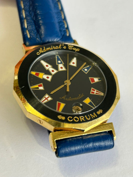 Corum admirals gold and ceramic