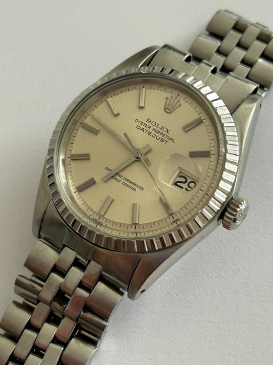 Rolex Datejust 1601, from 1972 big logo