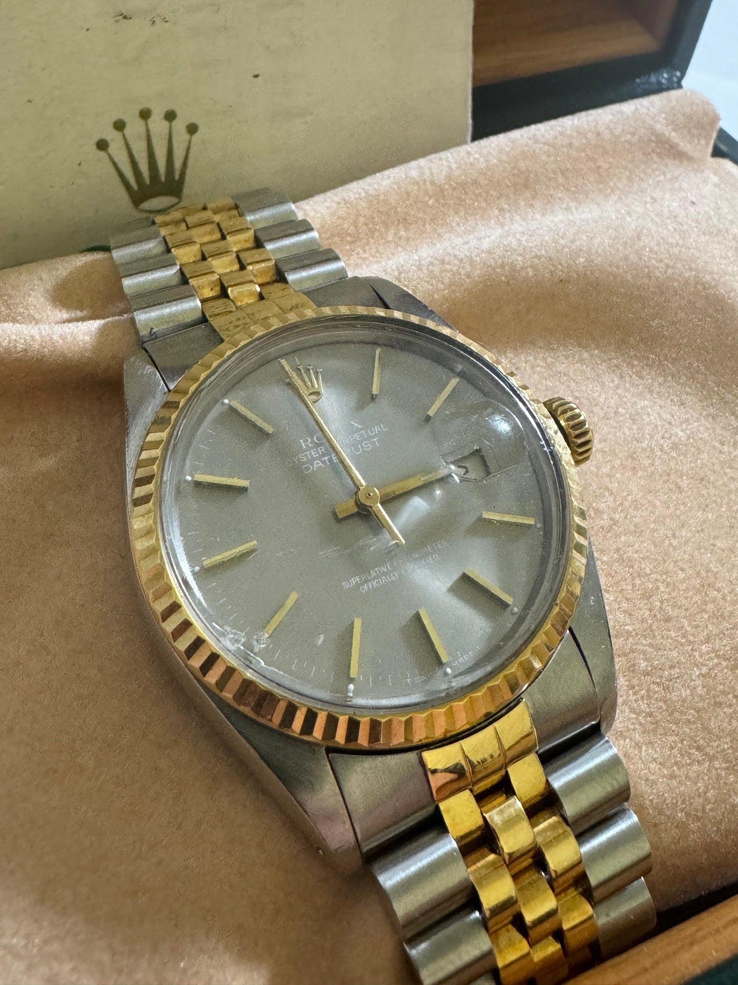 Rolex datejust 16013 ghost dial