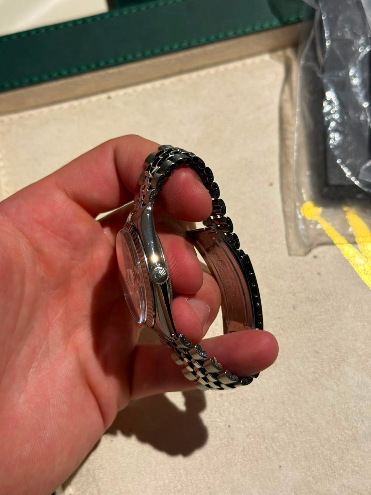 Rolex datejust 1603 watch only service