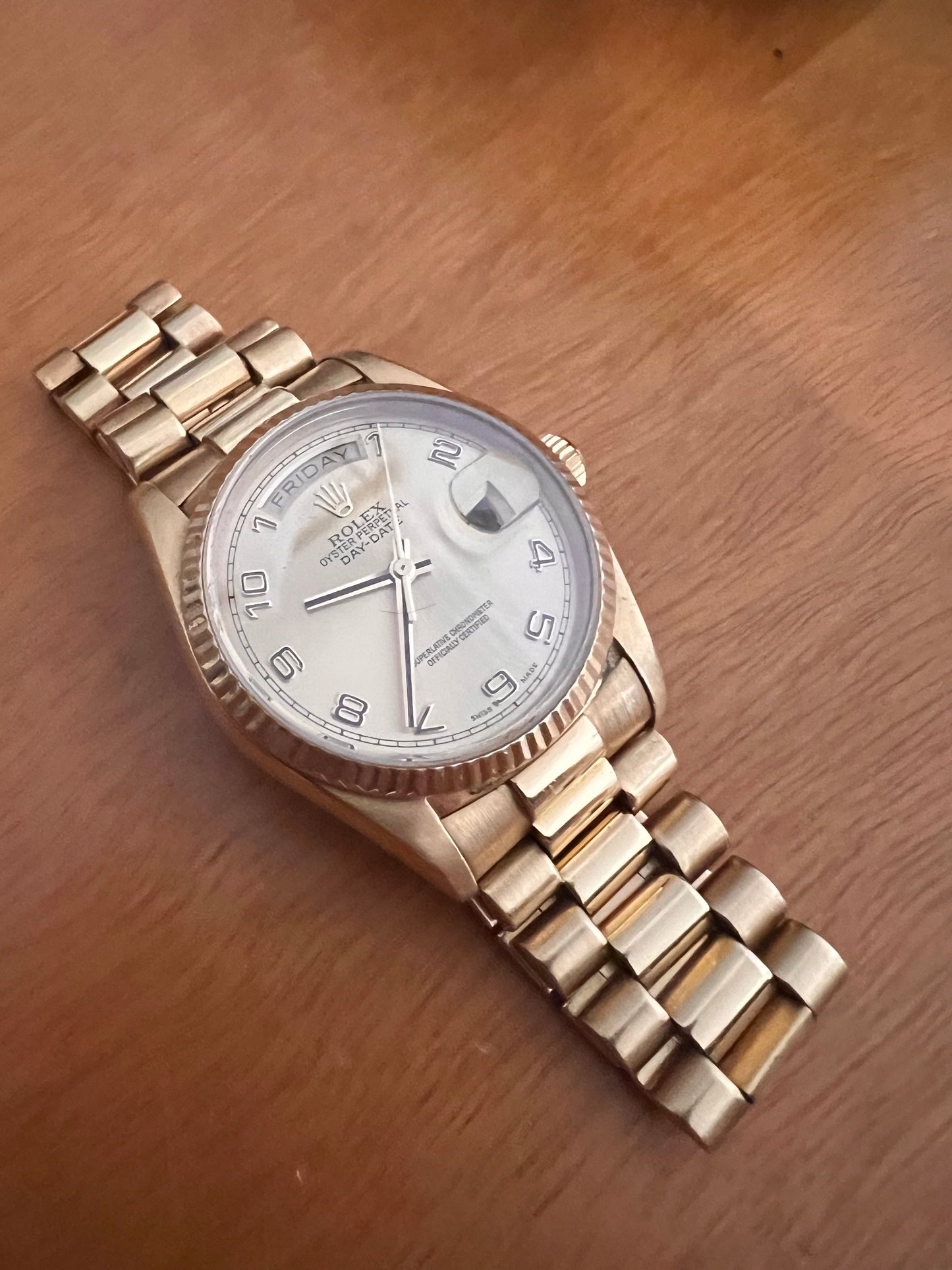 Rolex DayDate 18038 gold