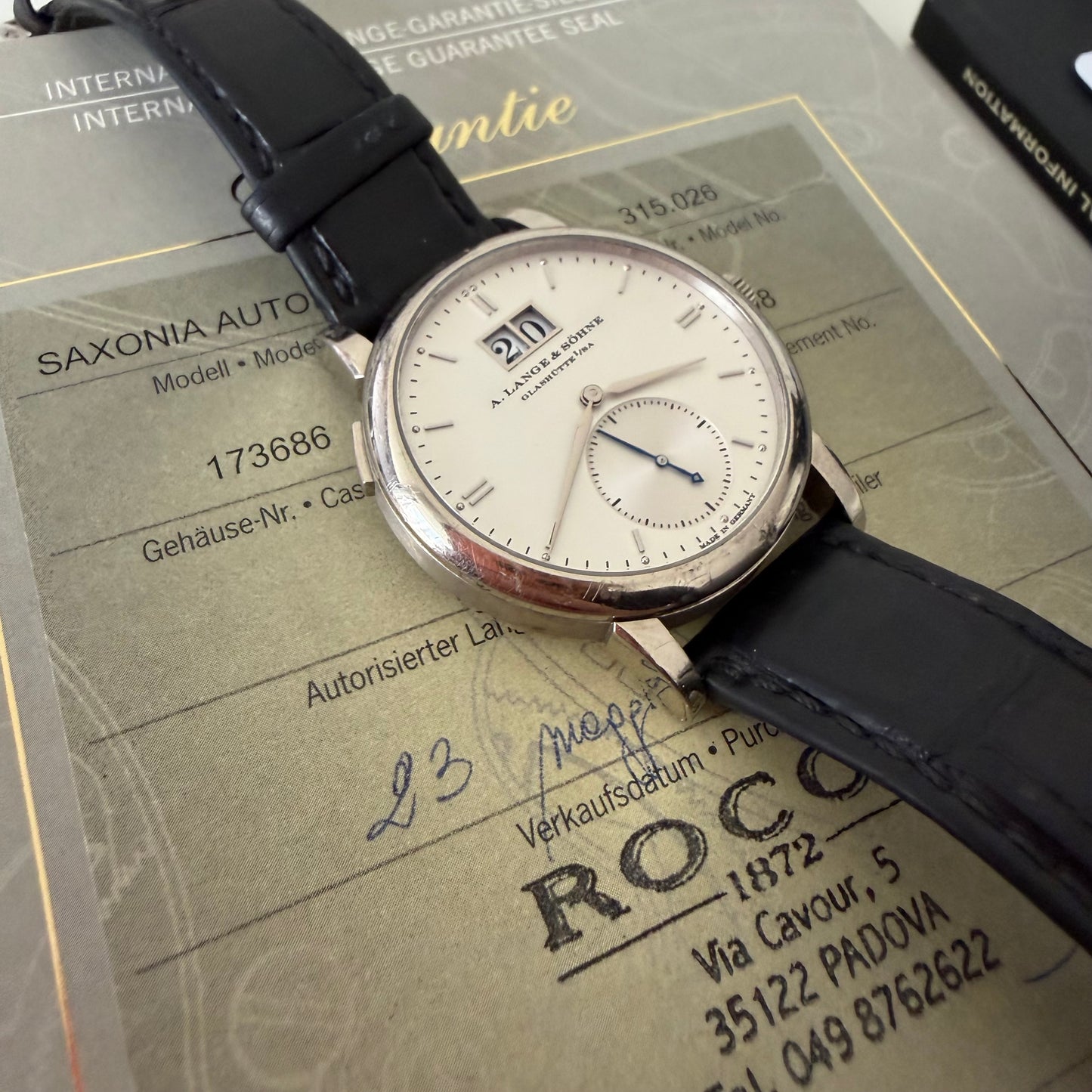 Lange e Shone Saxonia 315.028