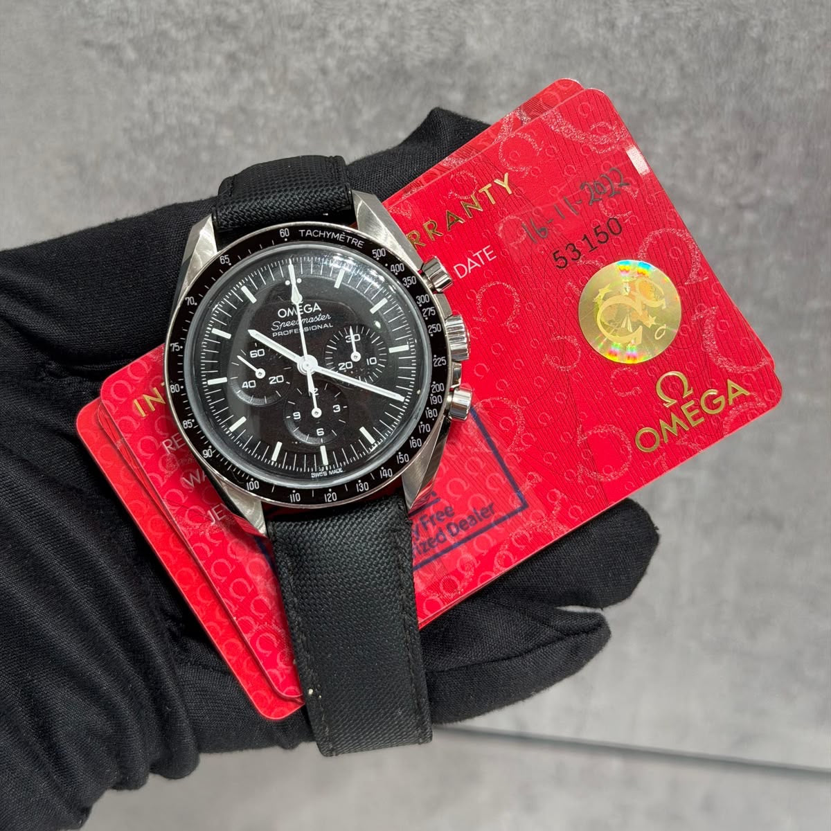 Omega speedmaster hesalite  Ref 31032425001001 W&C  Cinturino/deplo omega