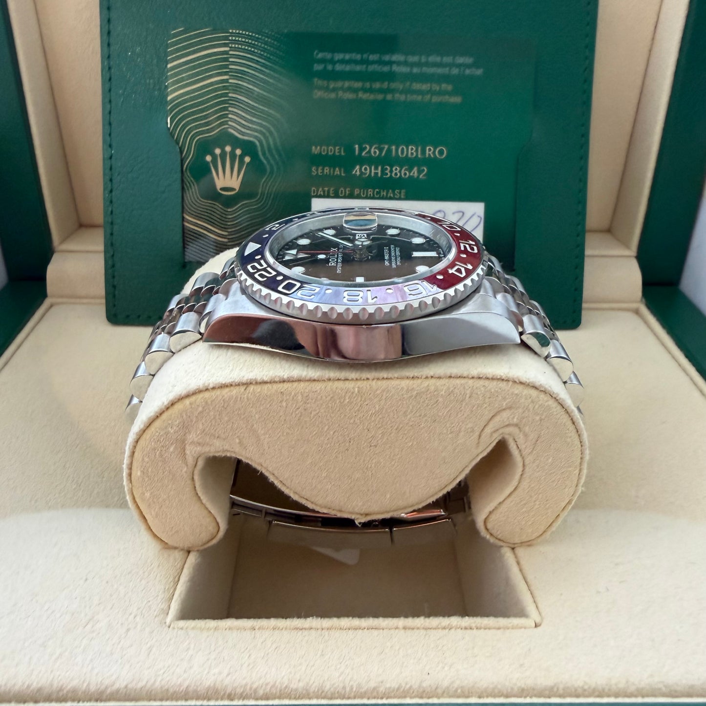 Rolex PEPSI 126710blro