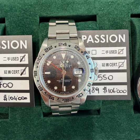 ROLEX 16550 garanzia fondello inciso golf winner prize