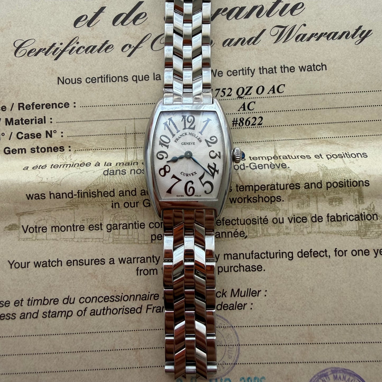 Frank Muller 1752 qz