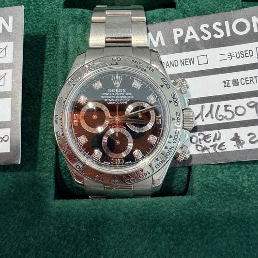 ROLEX 116509G CARD SHORT BUCKLE