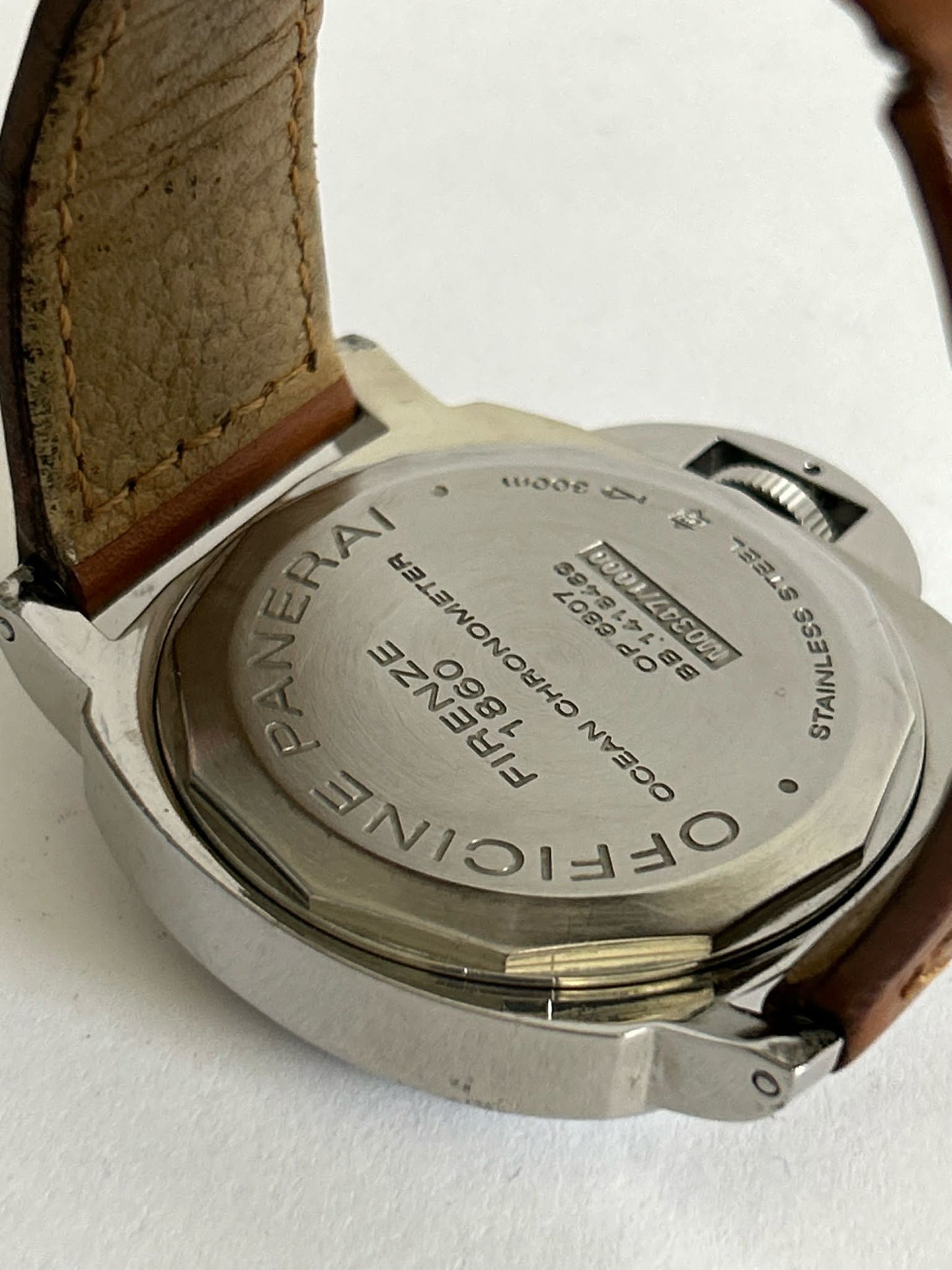 Panerai luminor gmt pam00029 tuxedo dial tritium