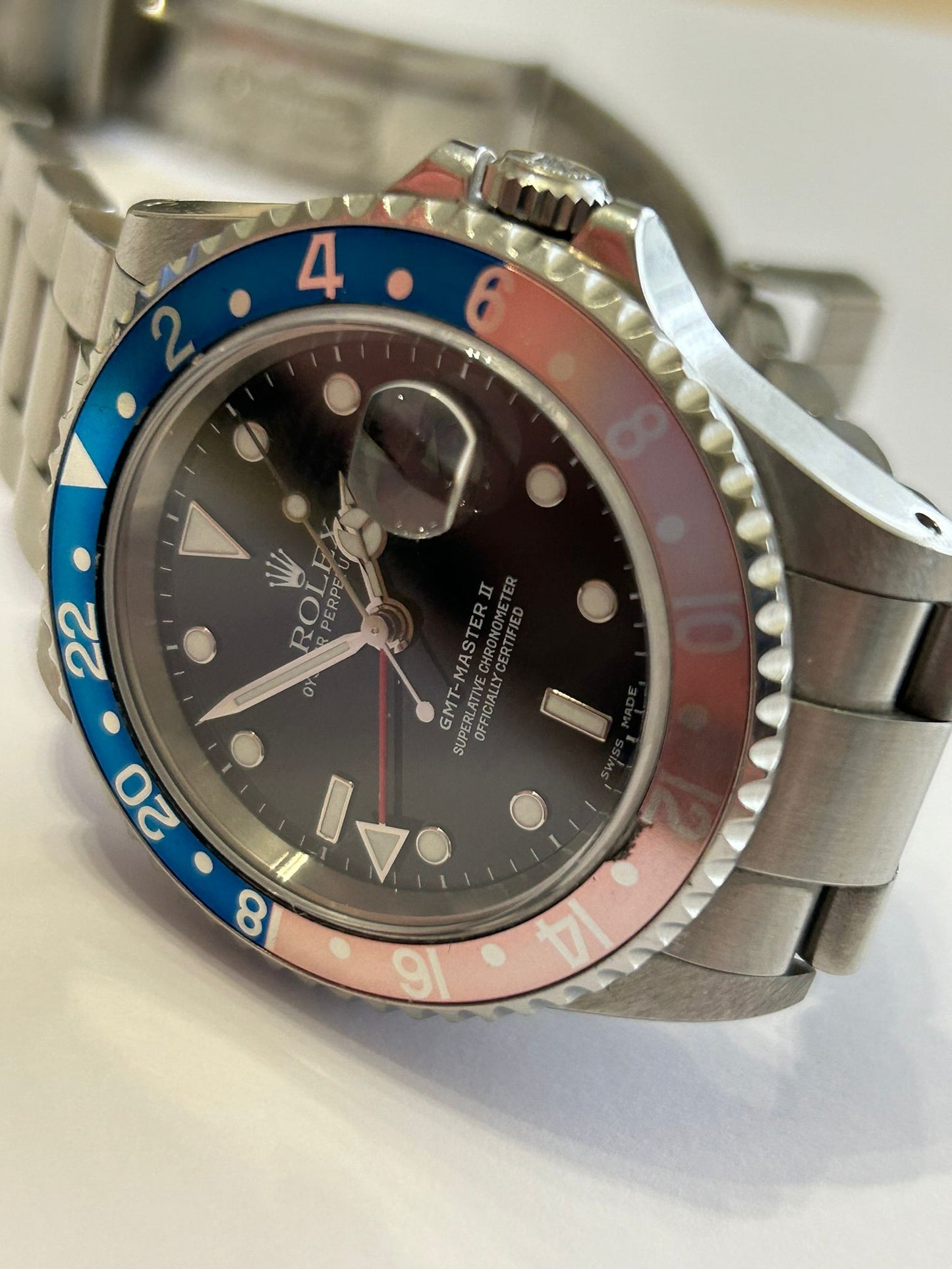 Rolex GMT 16710 paper Y series 2004 Full set