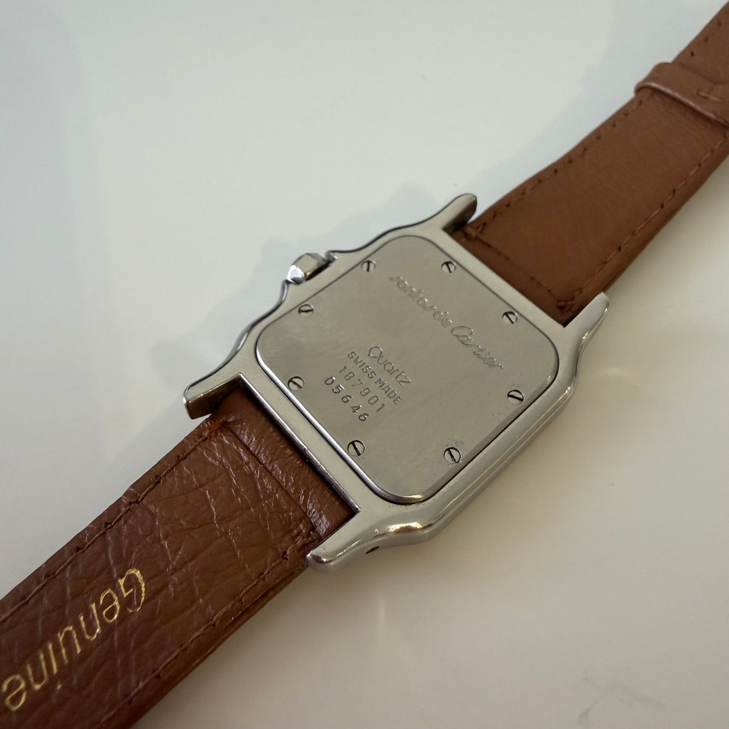 Cartier santos steel and Gold 187901