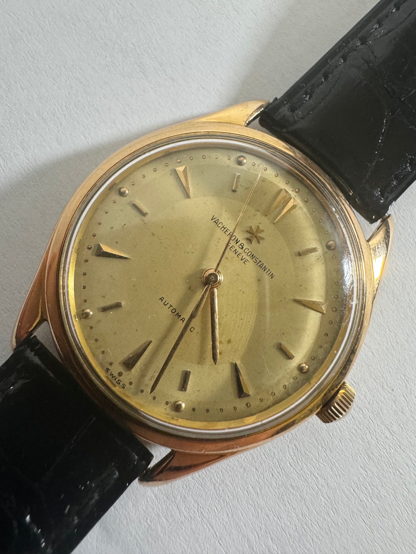 Vacheron constantin rare automatic 35mm rose gold