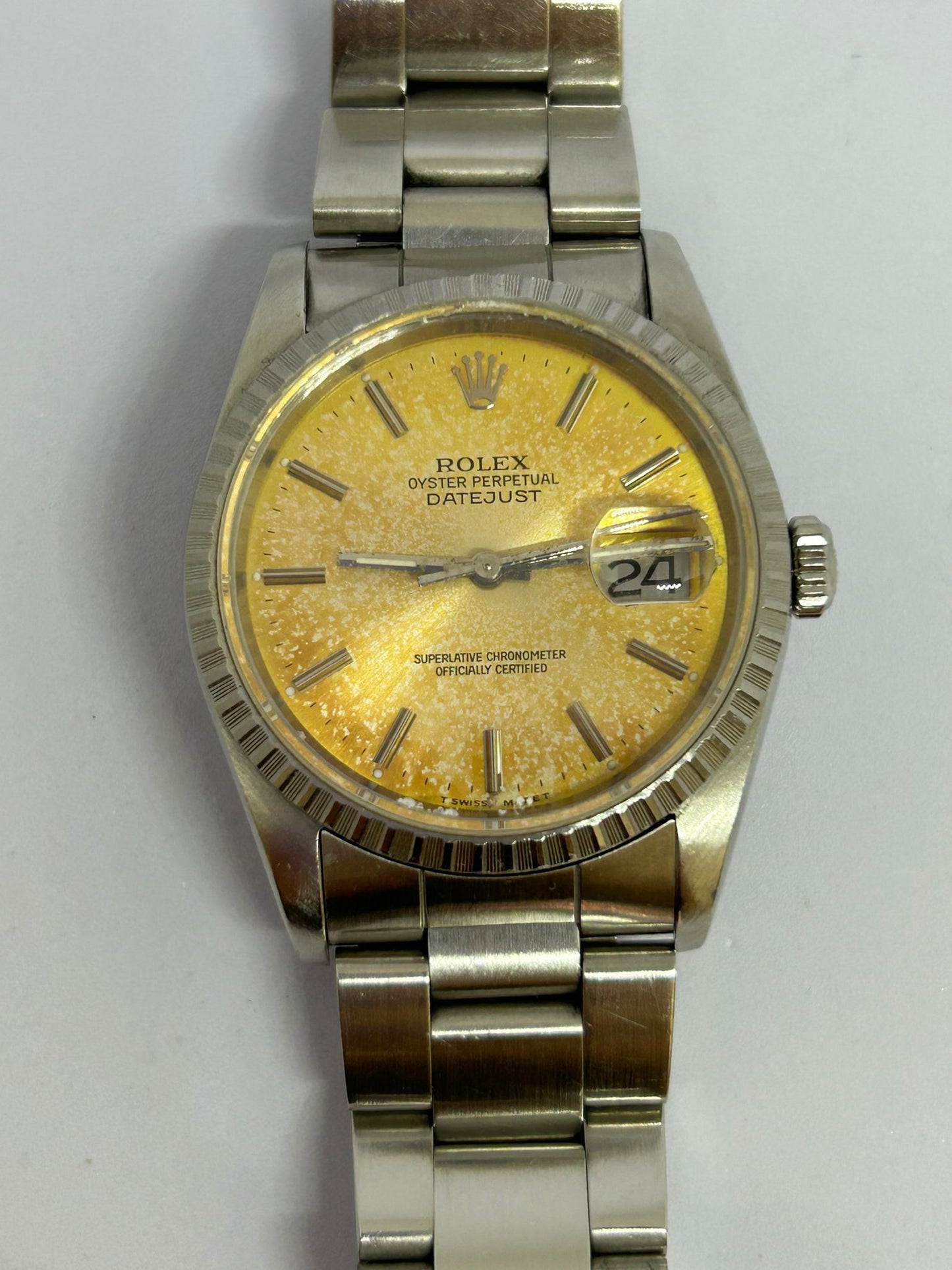Rolex Datejust 16220 Tropical Full set