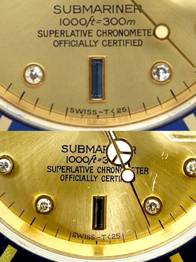 Rolex setti 16528 dial