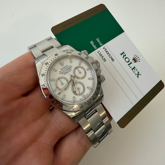 Rolex 116520 DAYTONA aph shiny buckle