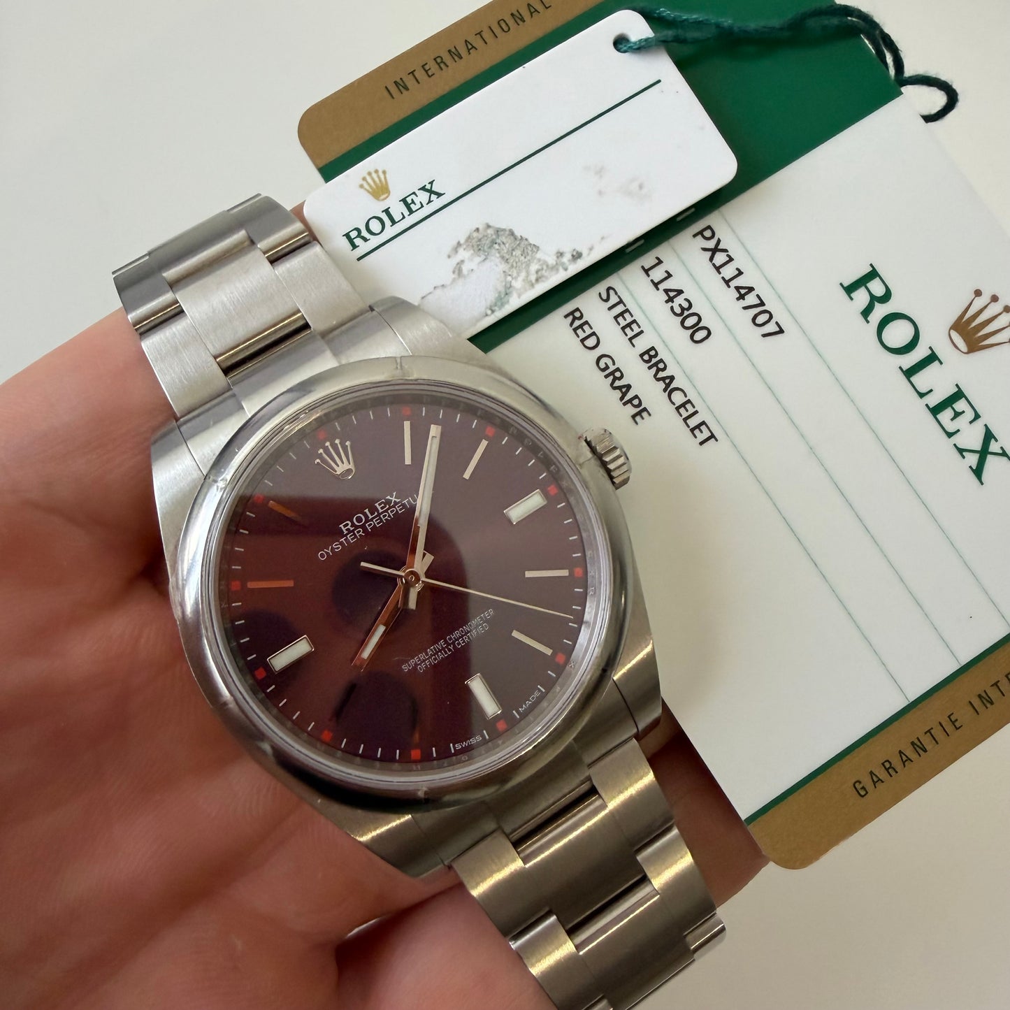 Rolex Airking 114300