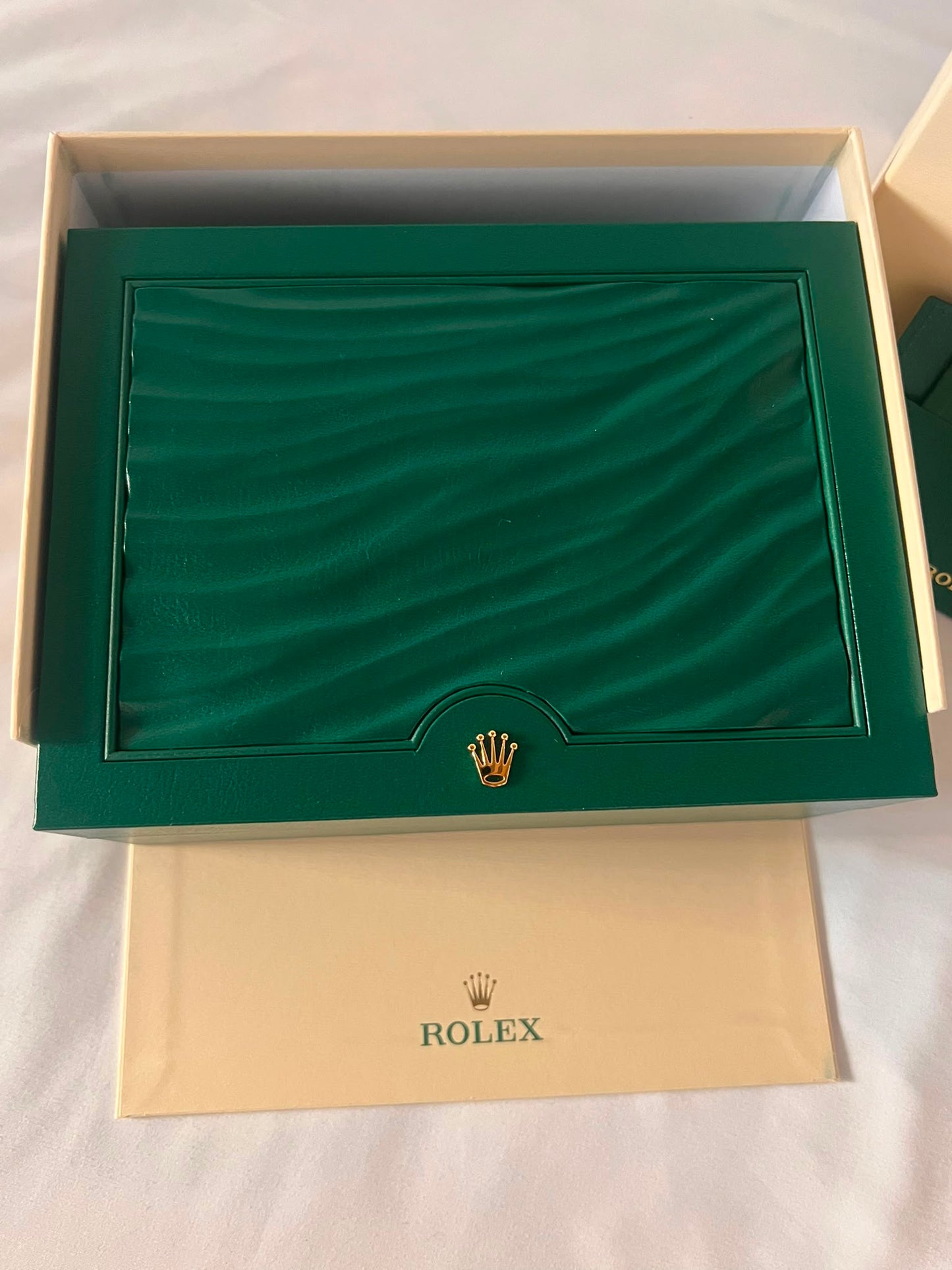 Rolex oyster box L card holder booklet