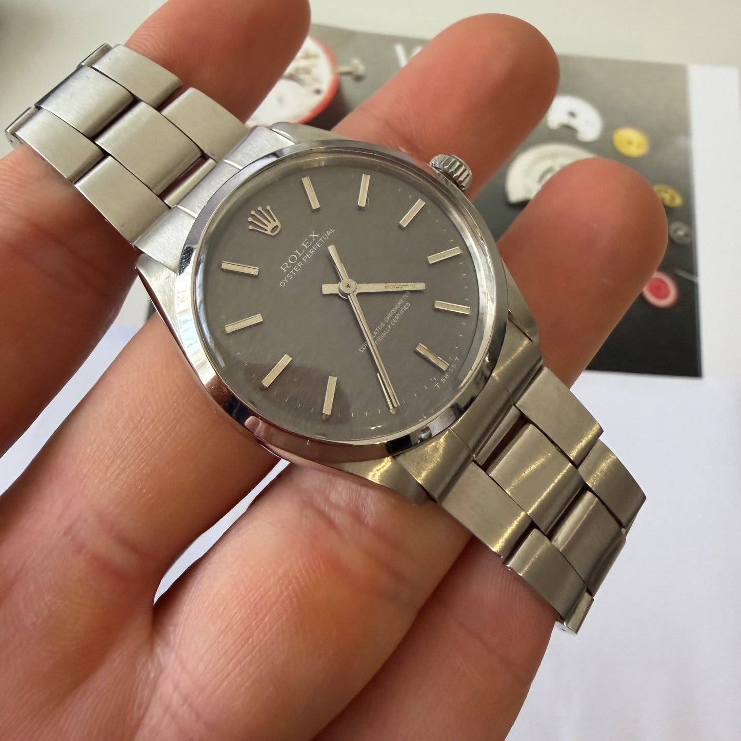 Rolex date 1002 automatic 34 mm