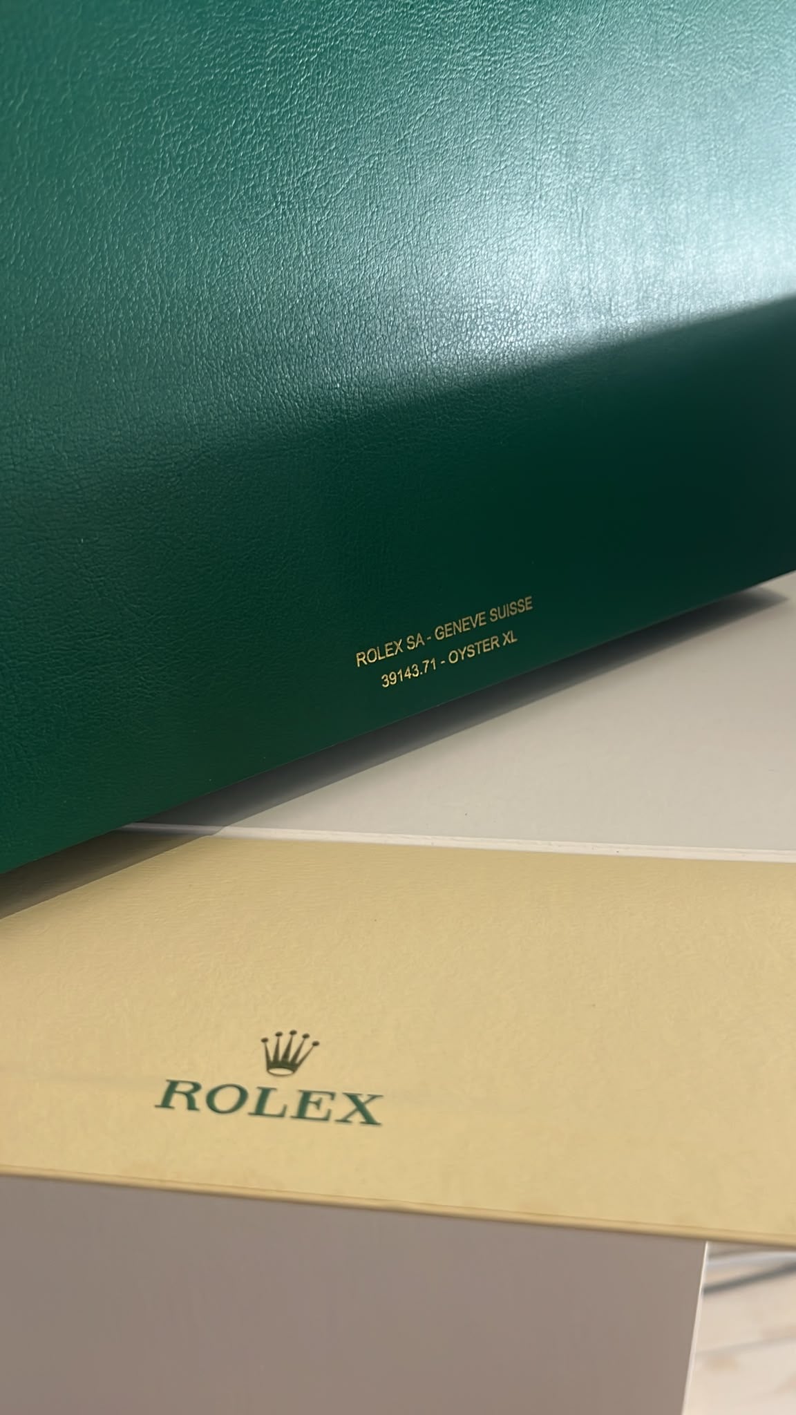 Rolex oyster XL box