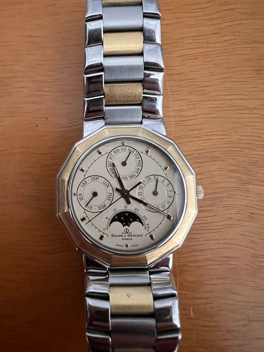 Baumé e mercier riviera perpetual calendar 6131